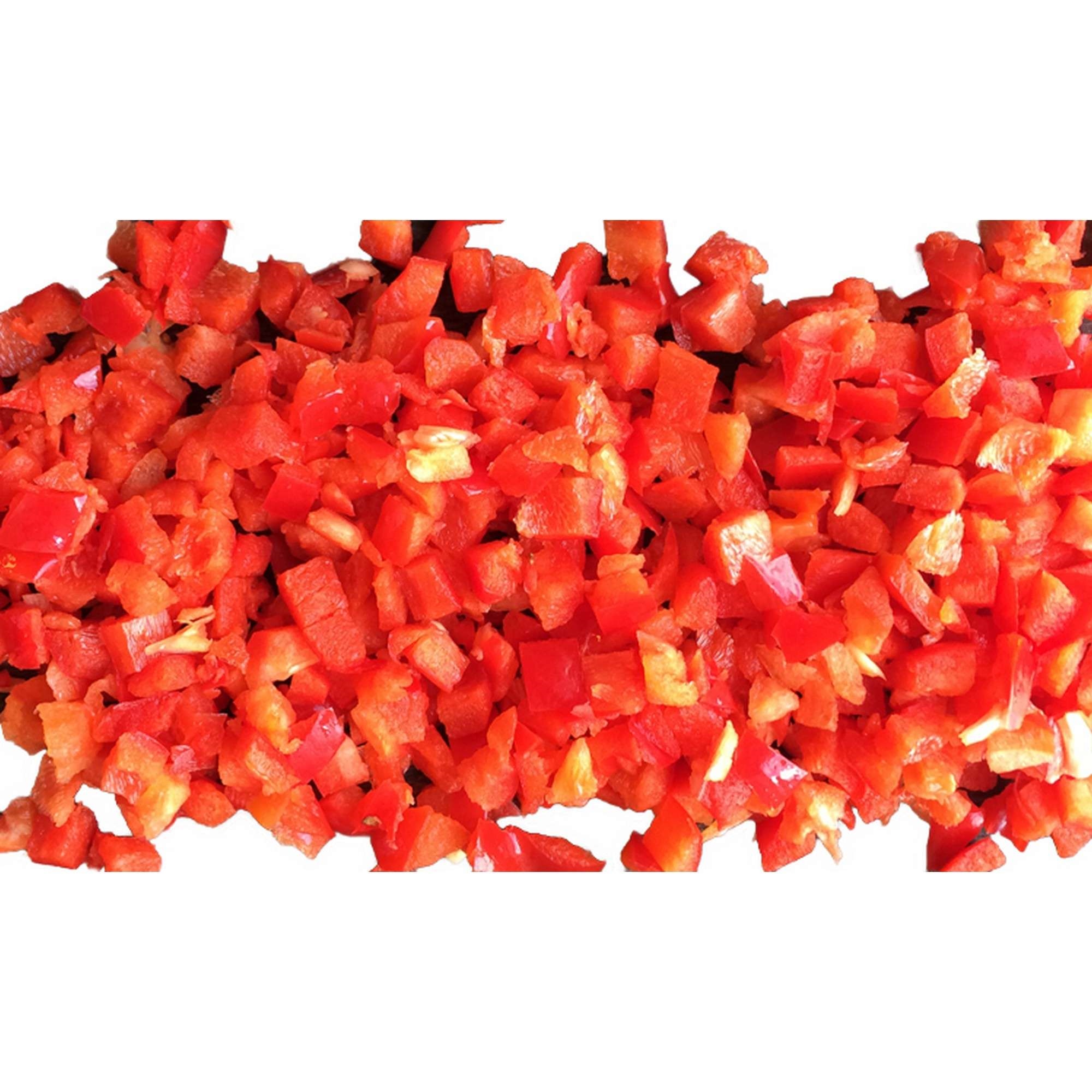 Paprika rød kuttet kg