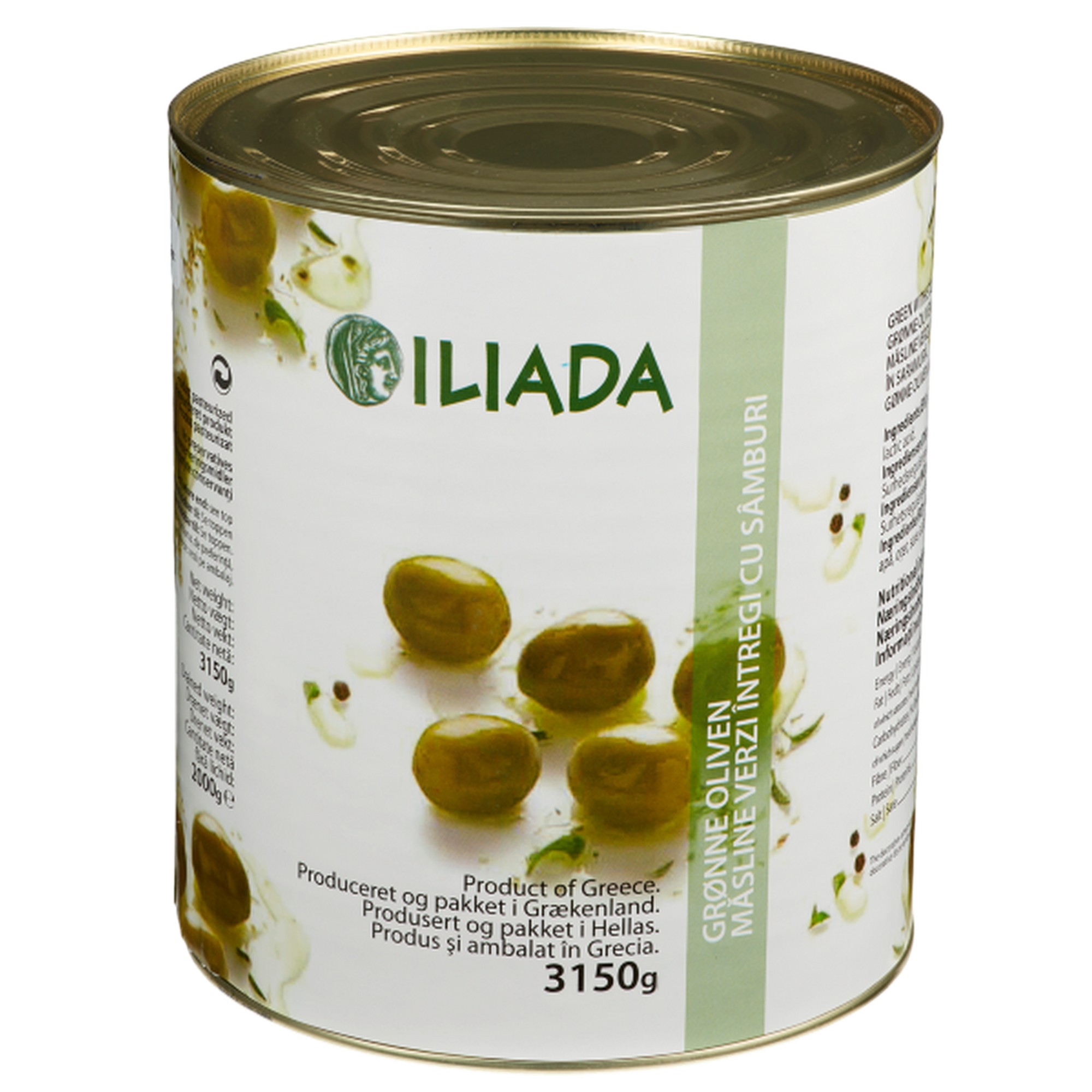 Oliven grønne iliada       3,15kg