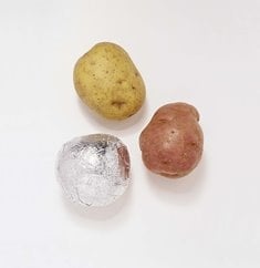 Poteter bake folie import kg