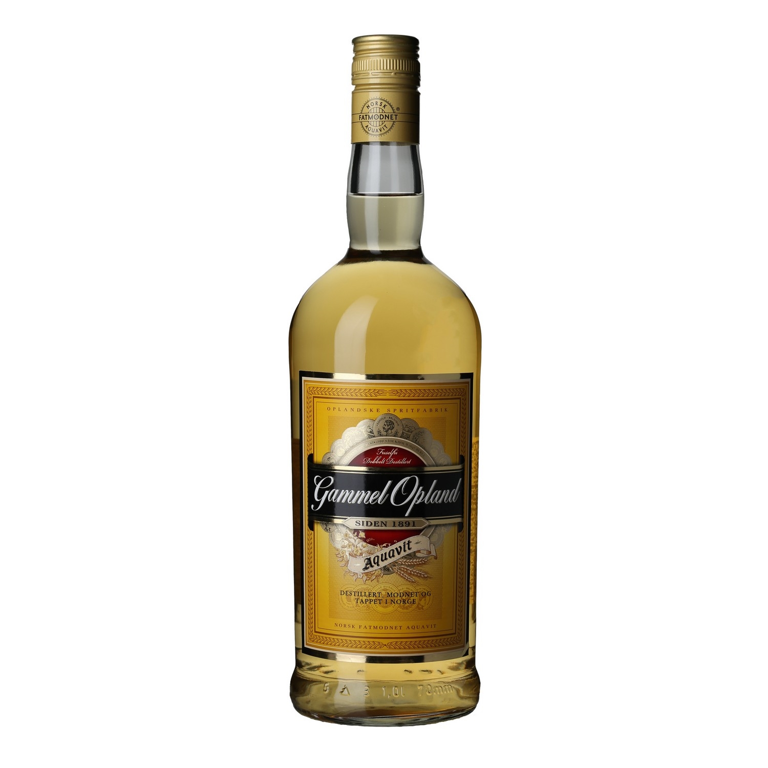 Gammel opland akevitt  41,5%  1l