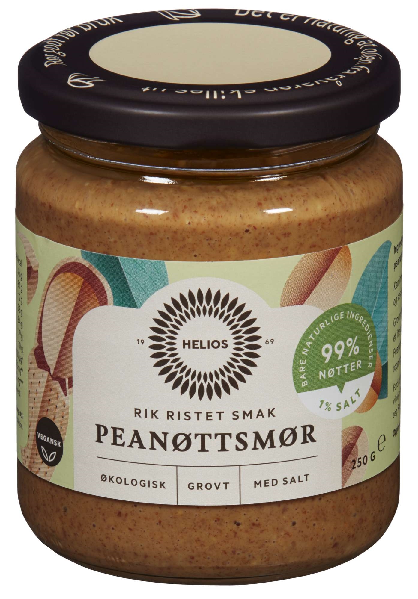 Peanut butter coarse salted ecol.   250g