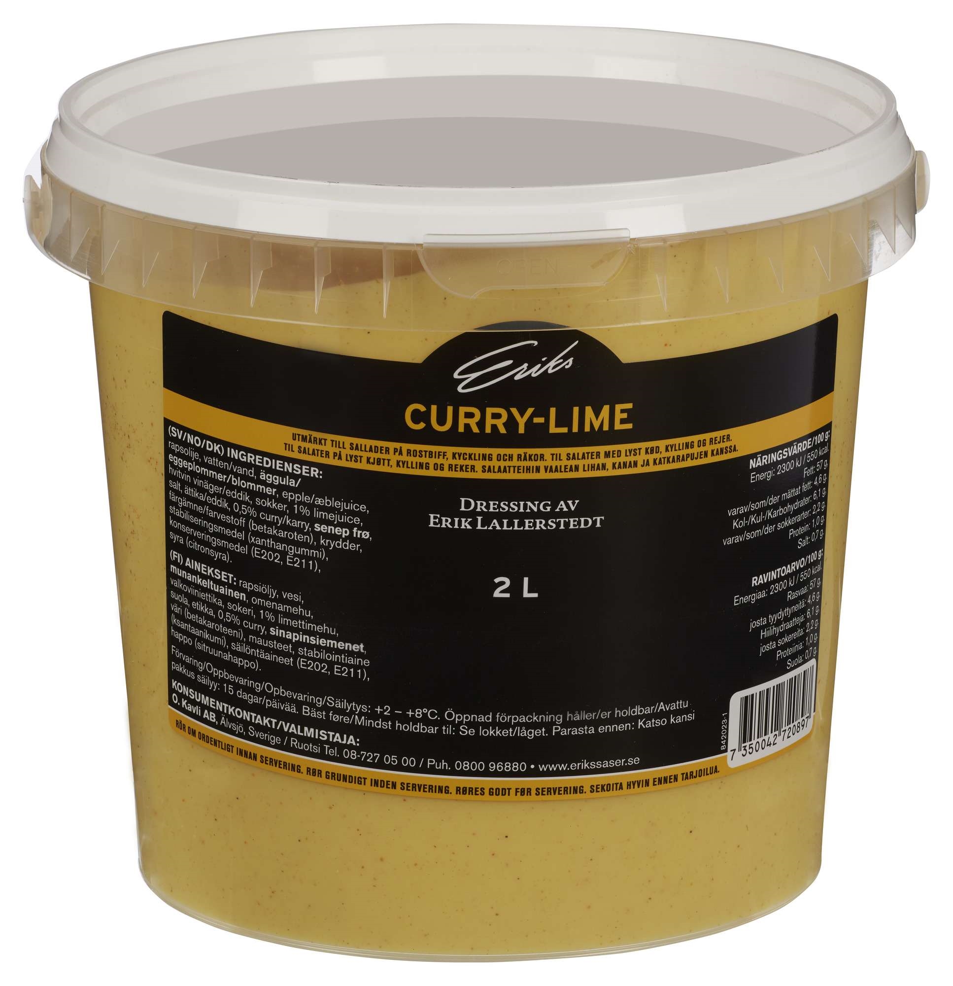 Curry-lime dressing 2000ml