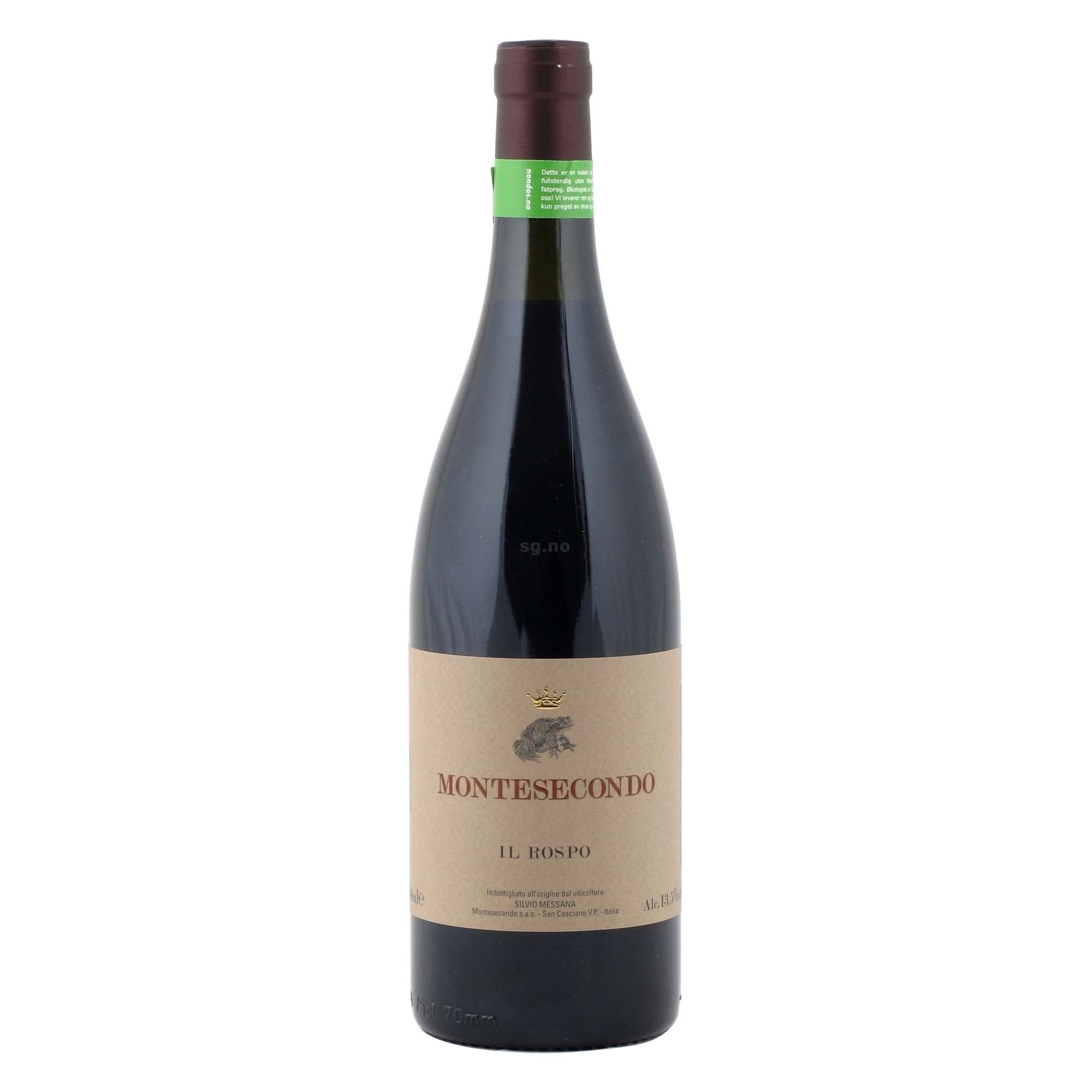 Montesecondo rosso del rospo 14,5% 75cl