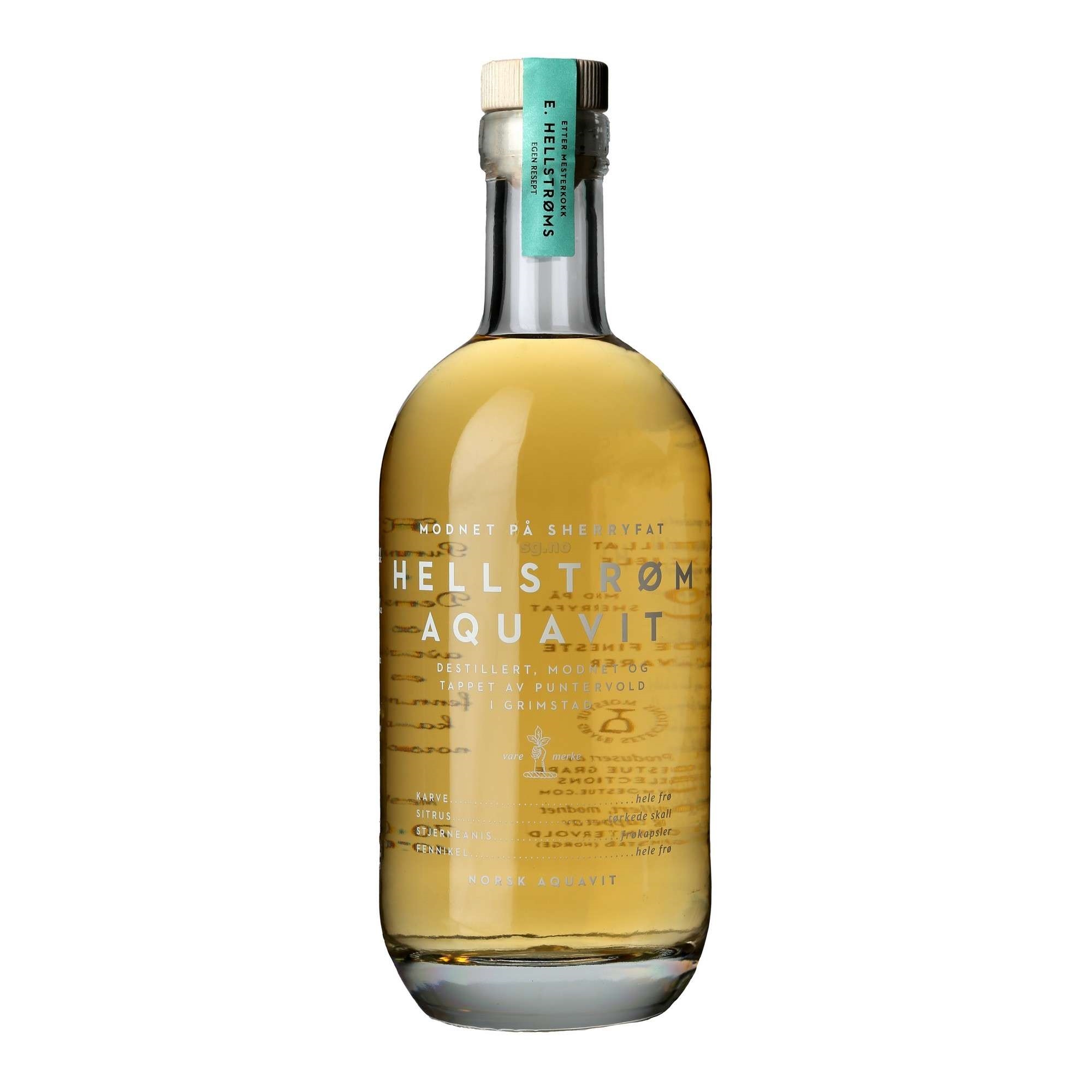 Hellstrøm aquavit 40% 70cl