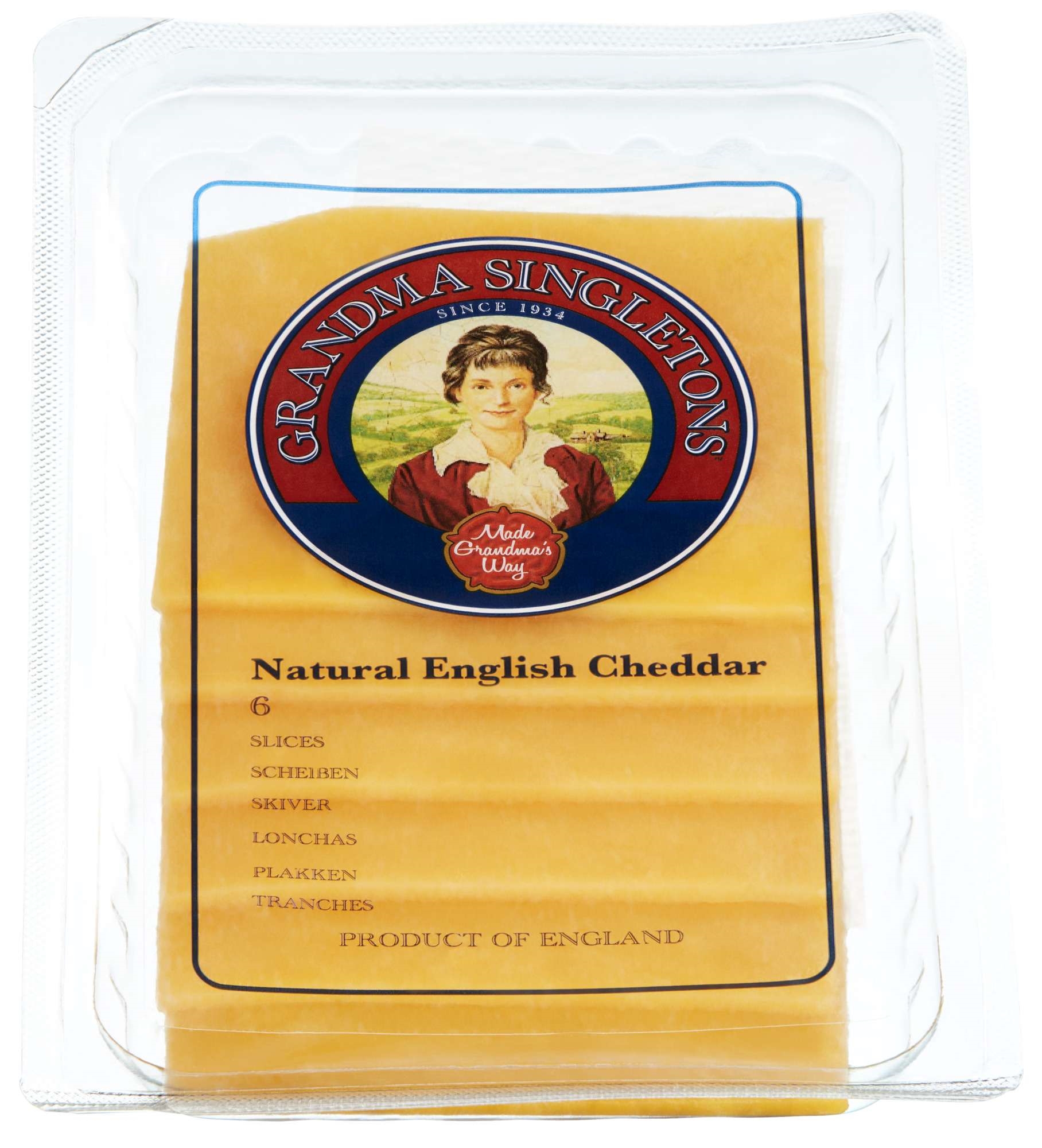 Cheddar engelsk skivet   150g