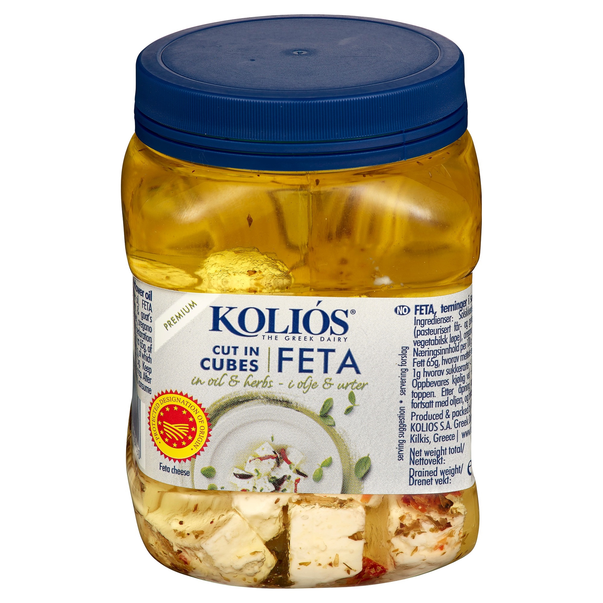Greek feta in oil, checked   300g