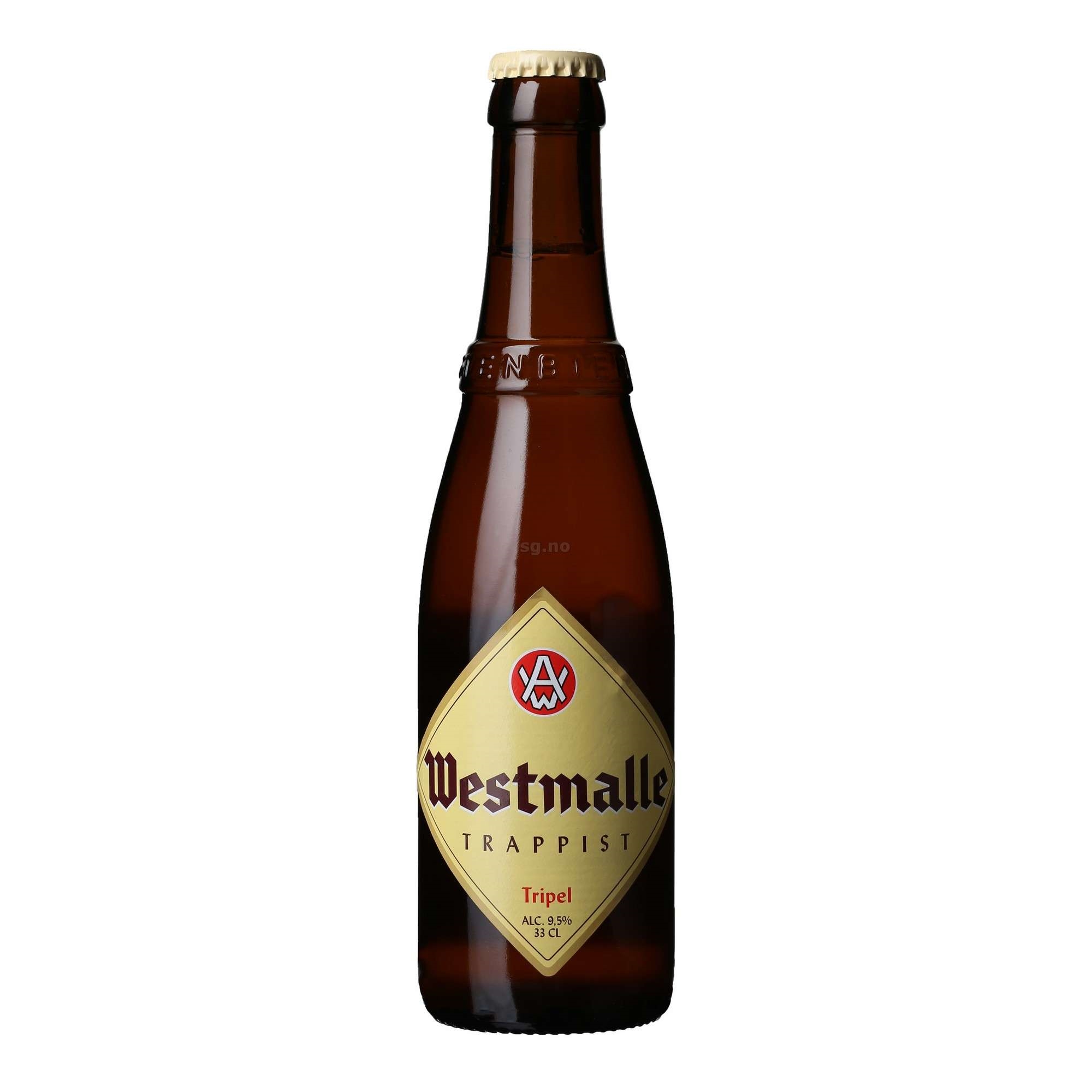 Westmalle trappist tripel  9,5%  24x33cl