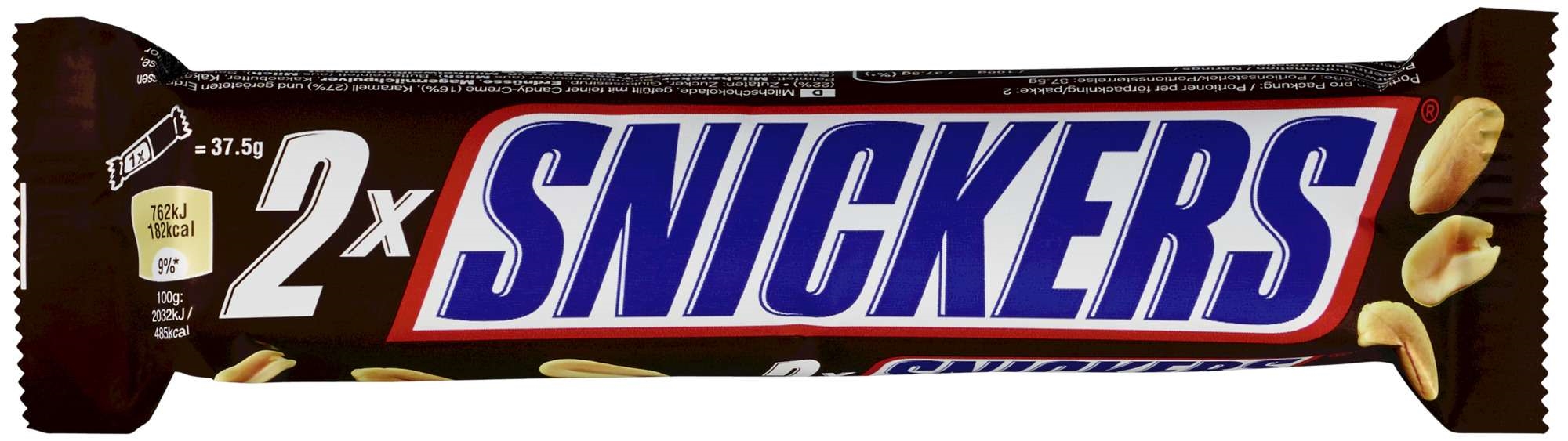 Snickers 2 pack 75g