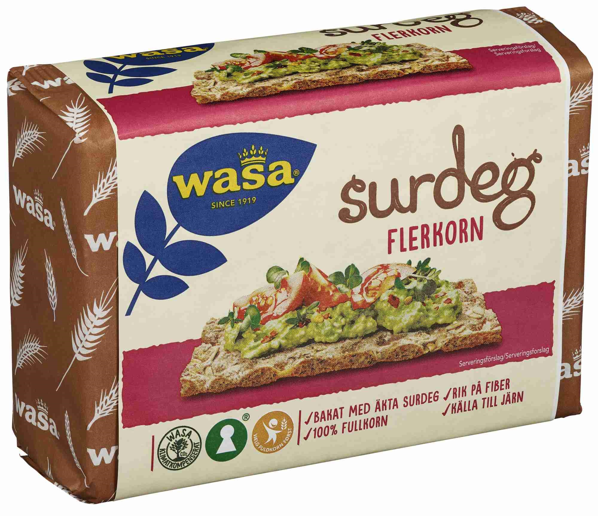 Wasa surdeig flerkorn   275g