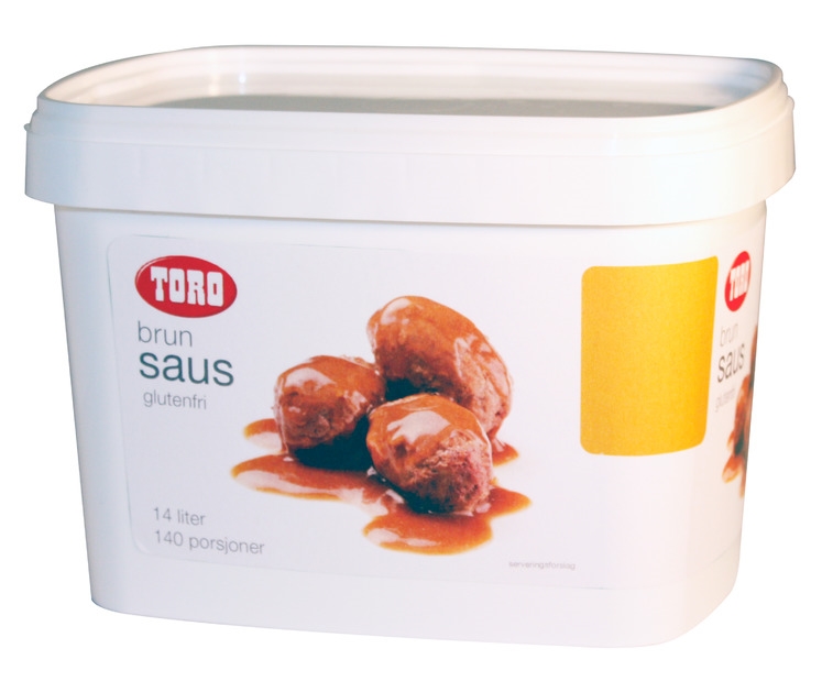 Brun saus glutenfri 14l 0,78kg