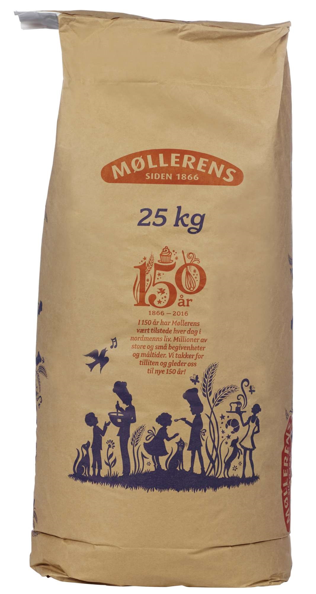 Hvete sammalt grov sekk 25kg