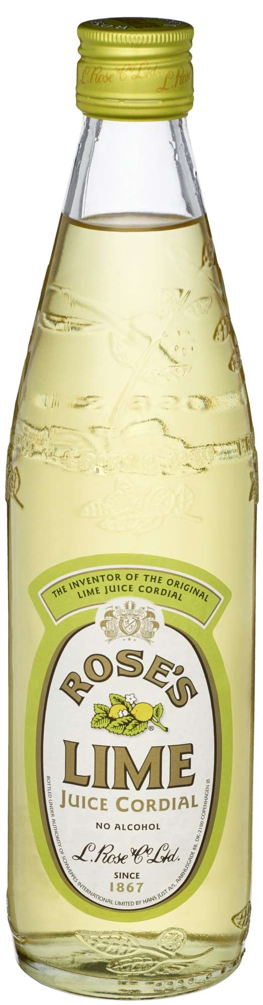 Roses lime cordial mixer 57cl