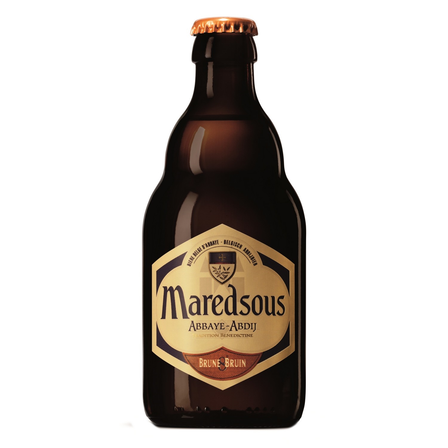 Maredsous brown  8%  24x33cl