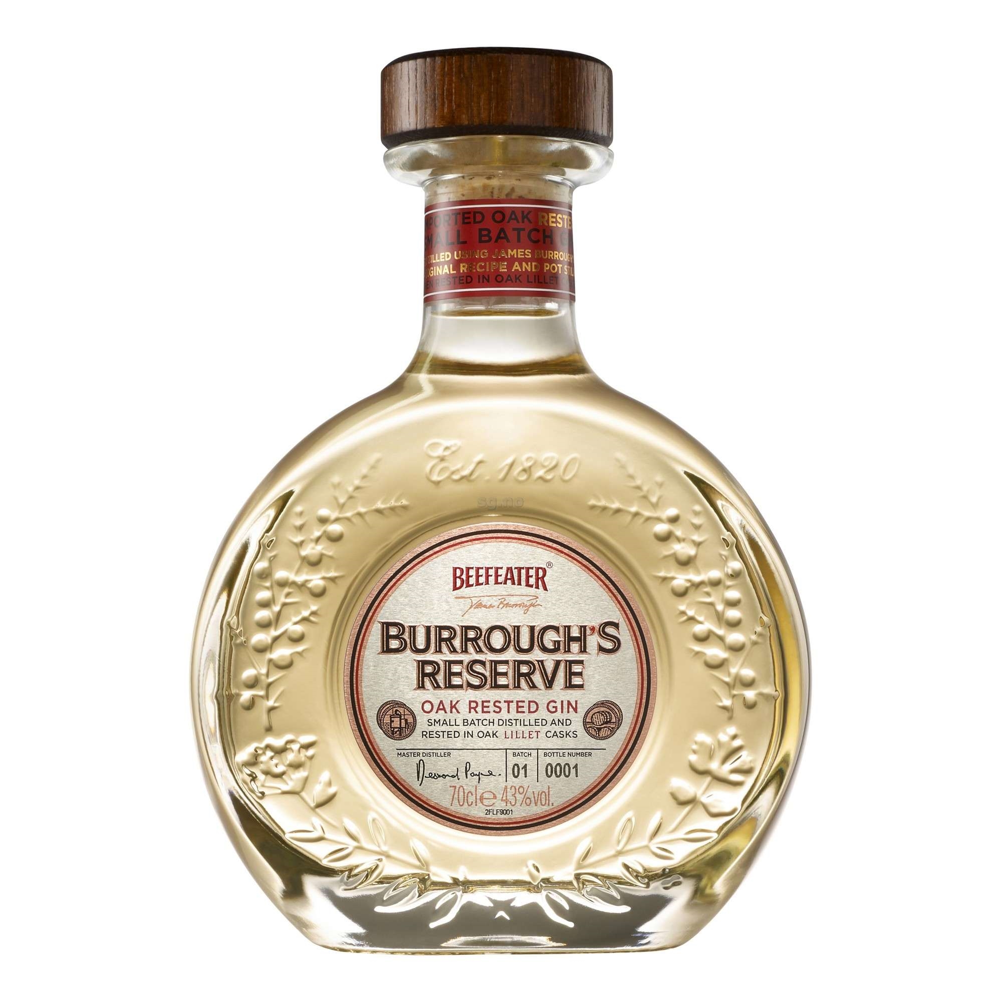 Beefeater burroughs reserve 43% 70cl