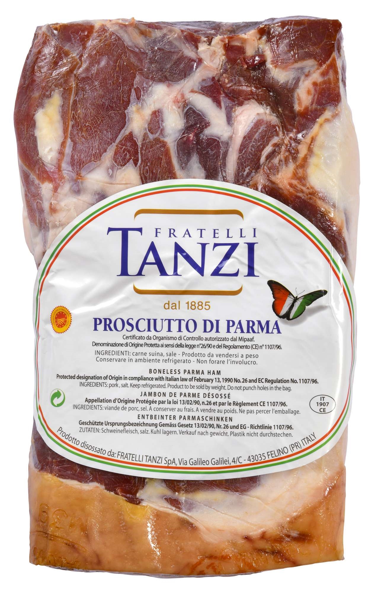 Parmaskinke blokk ca5,5kg kg