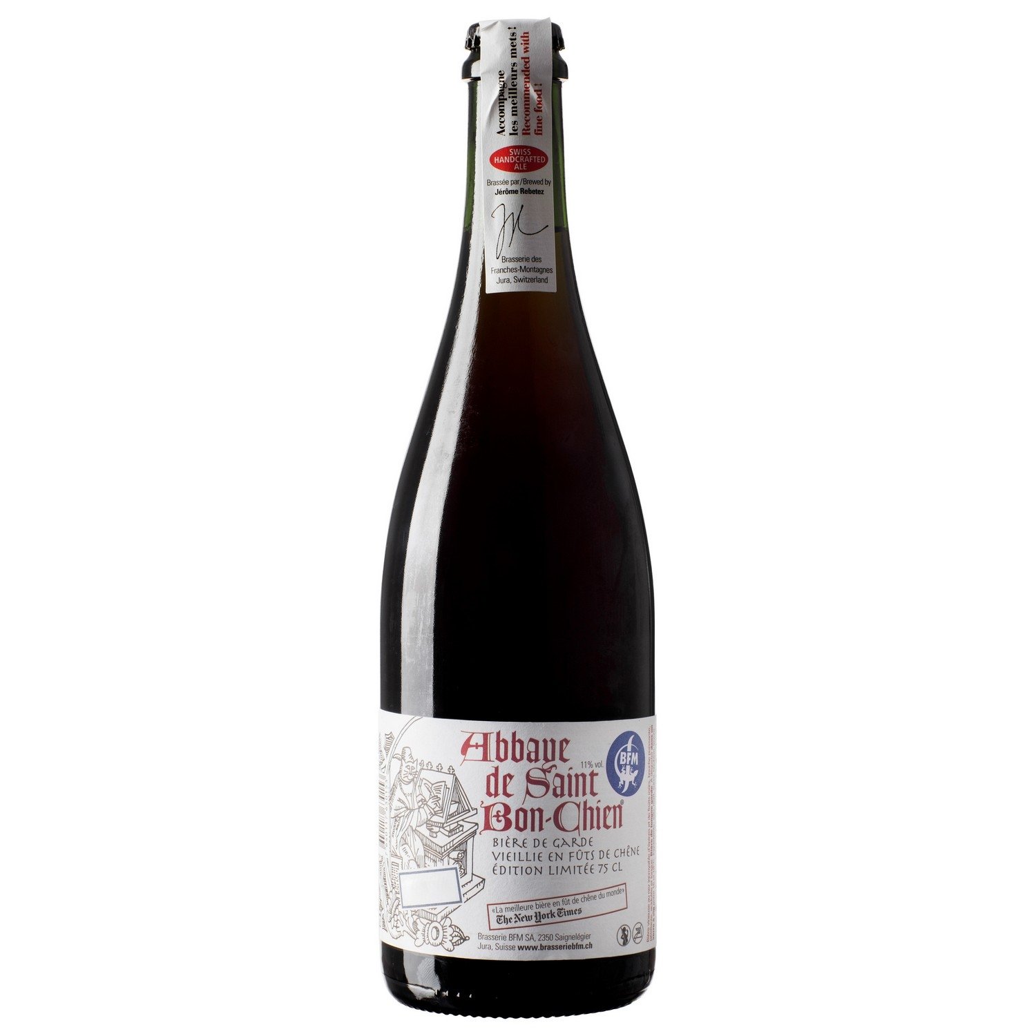 Abbaye de saint bon chien 11% 75 cl