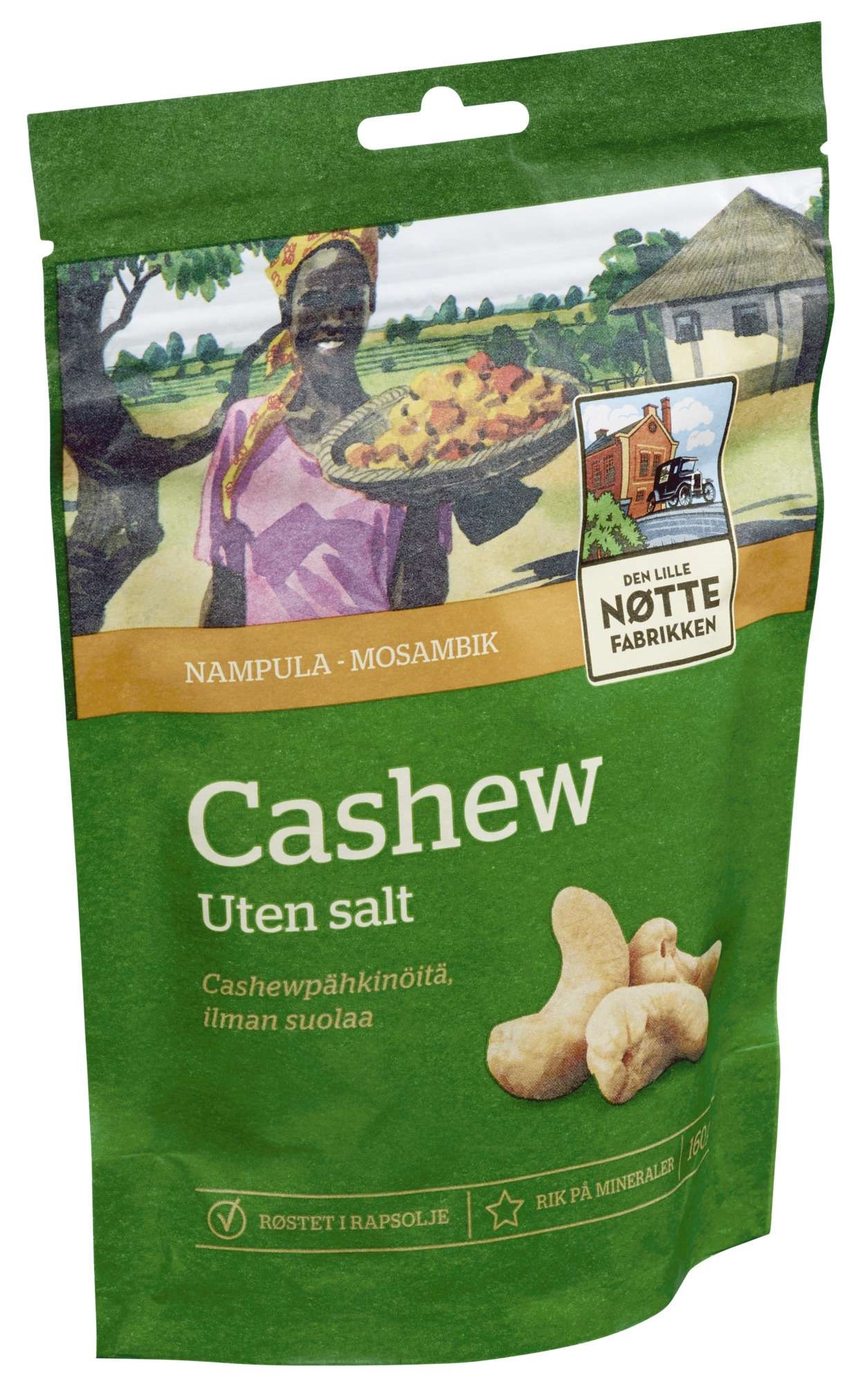 Cashew nøtter mosambik 160g