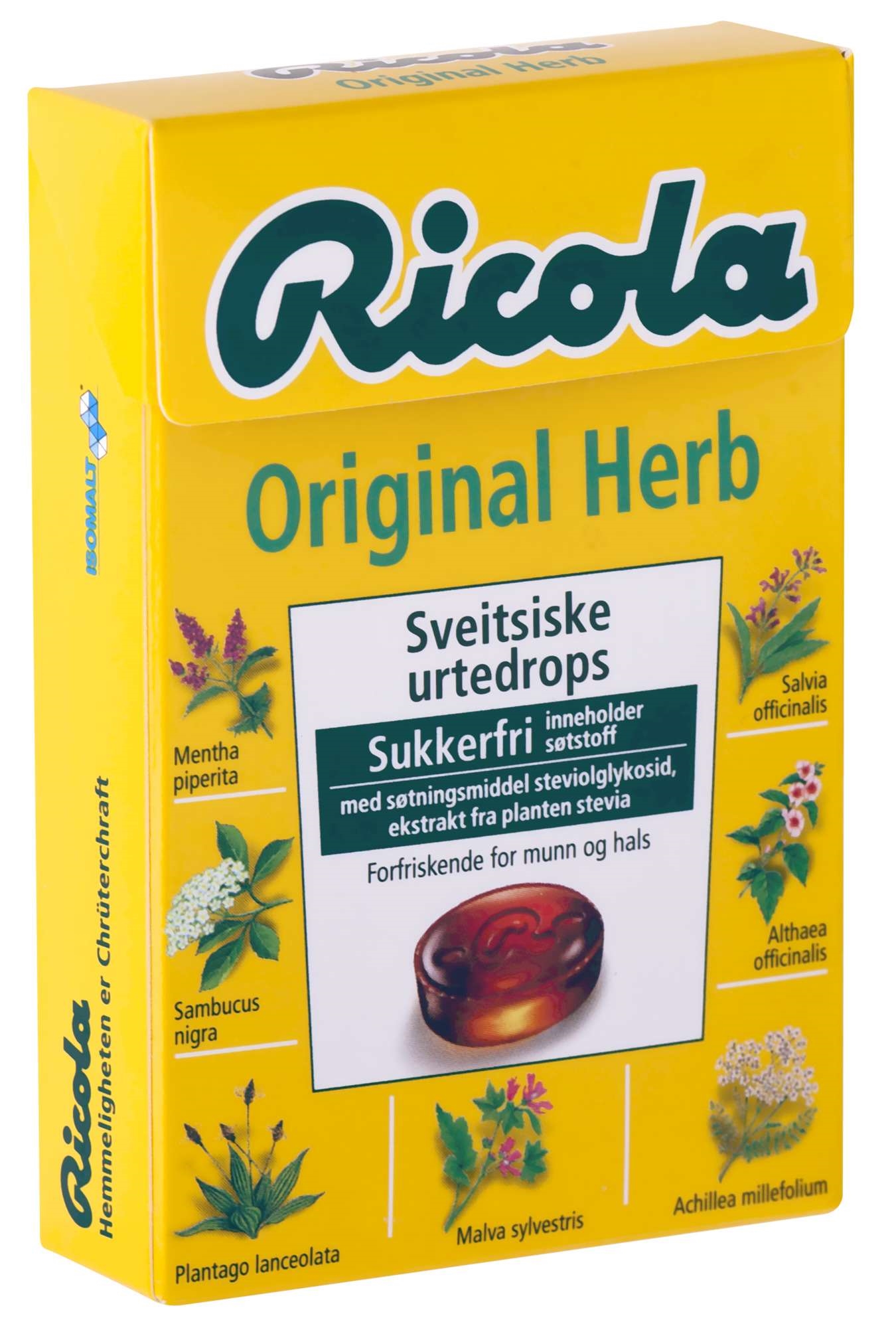 Ricola original m/stevia 50g