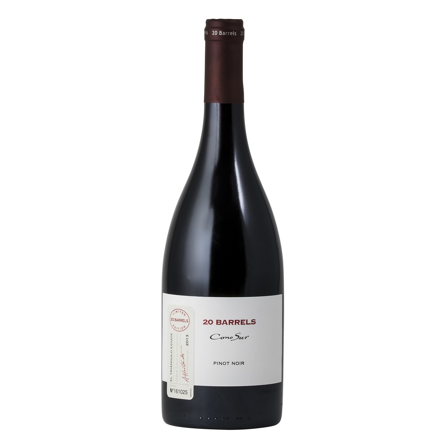 Cono sur 20 barrels pinot noir  14%  75cl