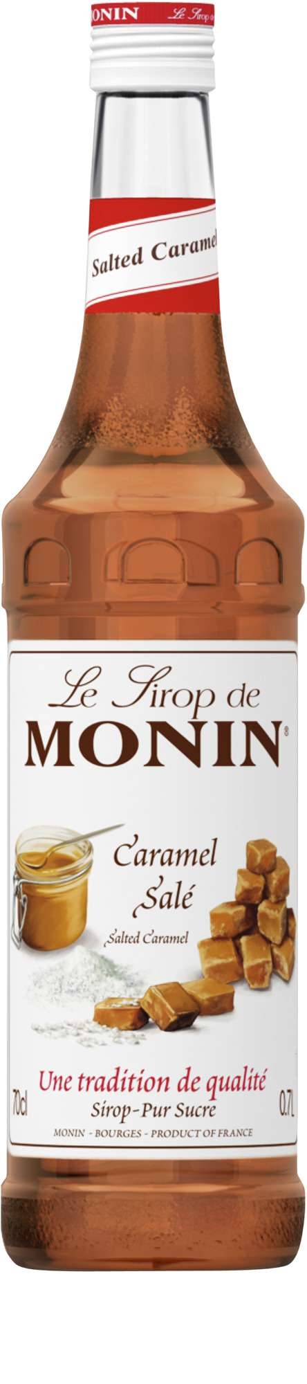 Monin salted caramel syrup  70cl