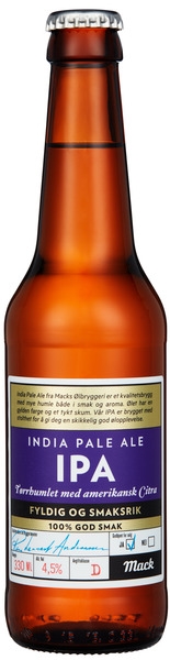 Mack ipa fl 4,5 % 24x33cl