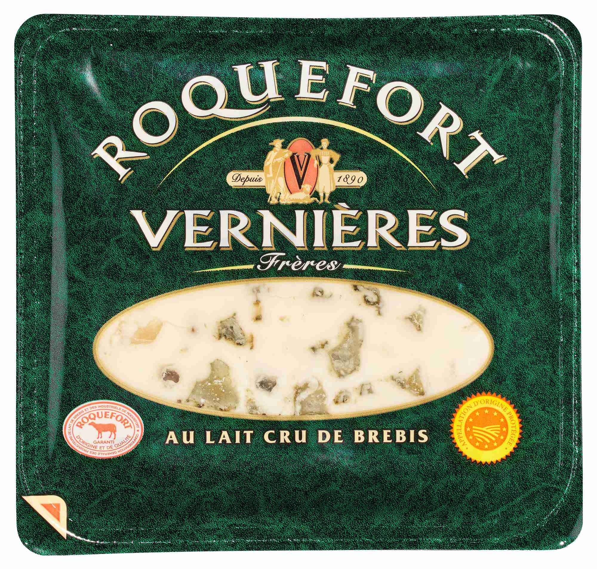 Roquefort vernieres aop 100g