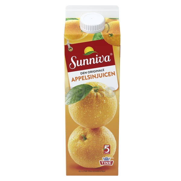 Orange juice carton w/ screw cap   0,5l