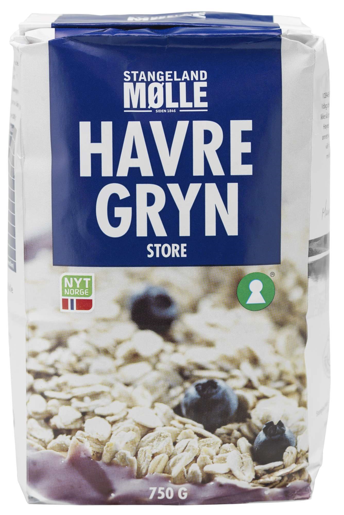 Havregryn store 750g