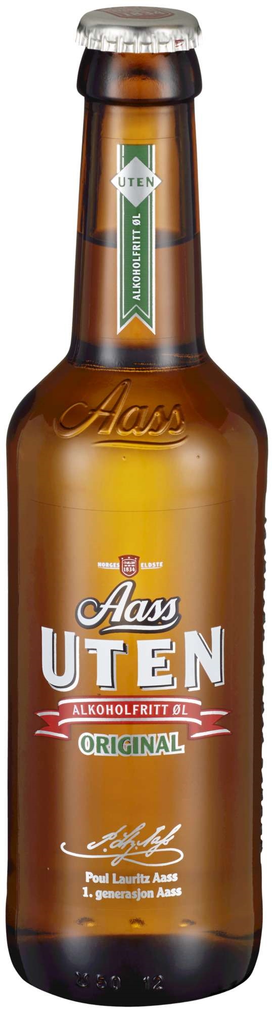 Aass uten fl 24x33cl