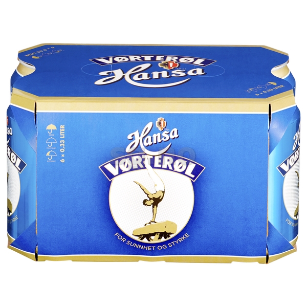Hansa vørterøl 24x0,33l