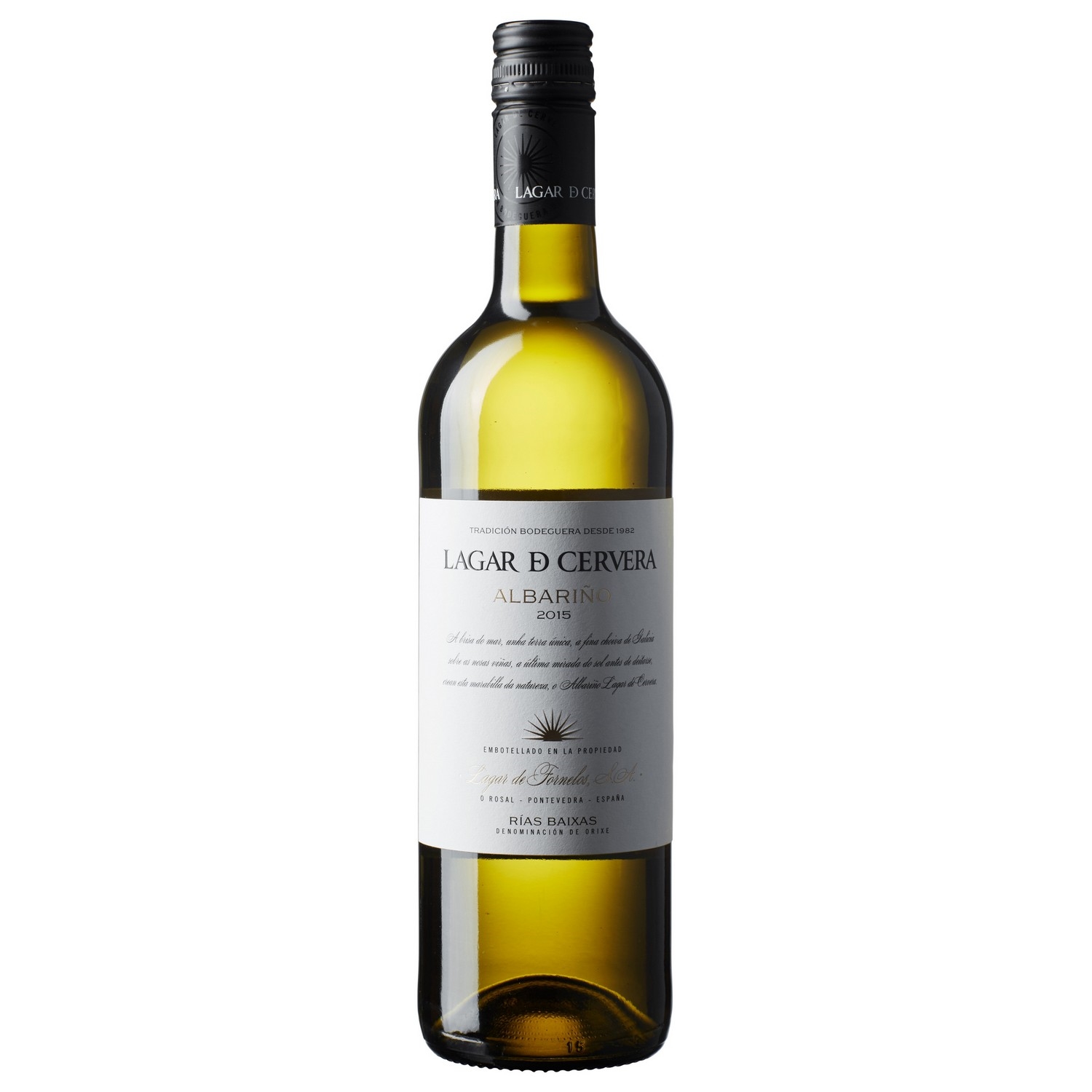 Lagar de cervera albarino 12,5% 75cl