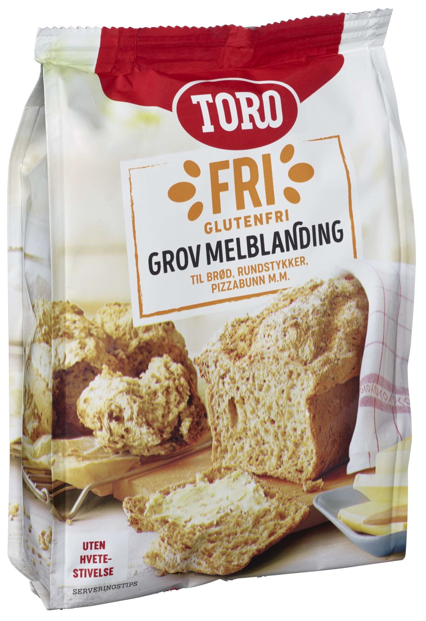 Glutenfri grov melbland  406g