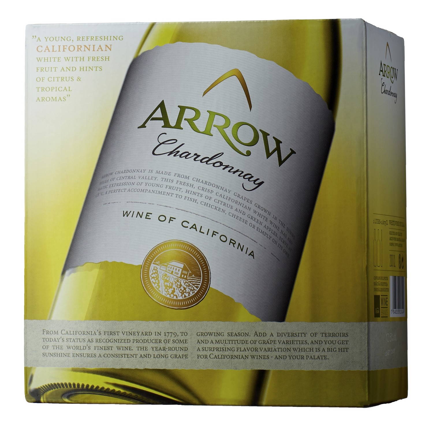 Arrow chardonnay 12,5% bib 2l