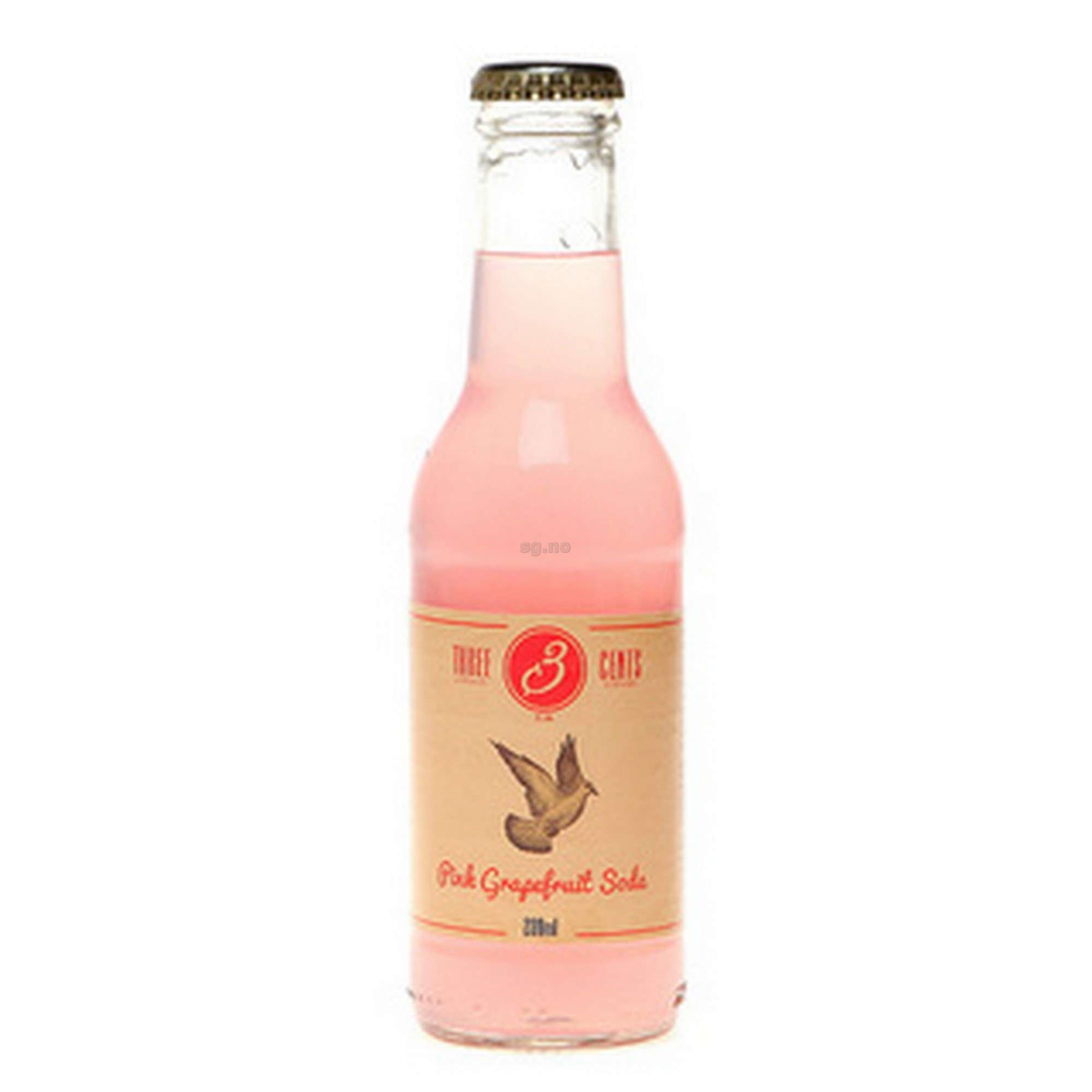 Three cents pink grapefruit soda 24x20cl