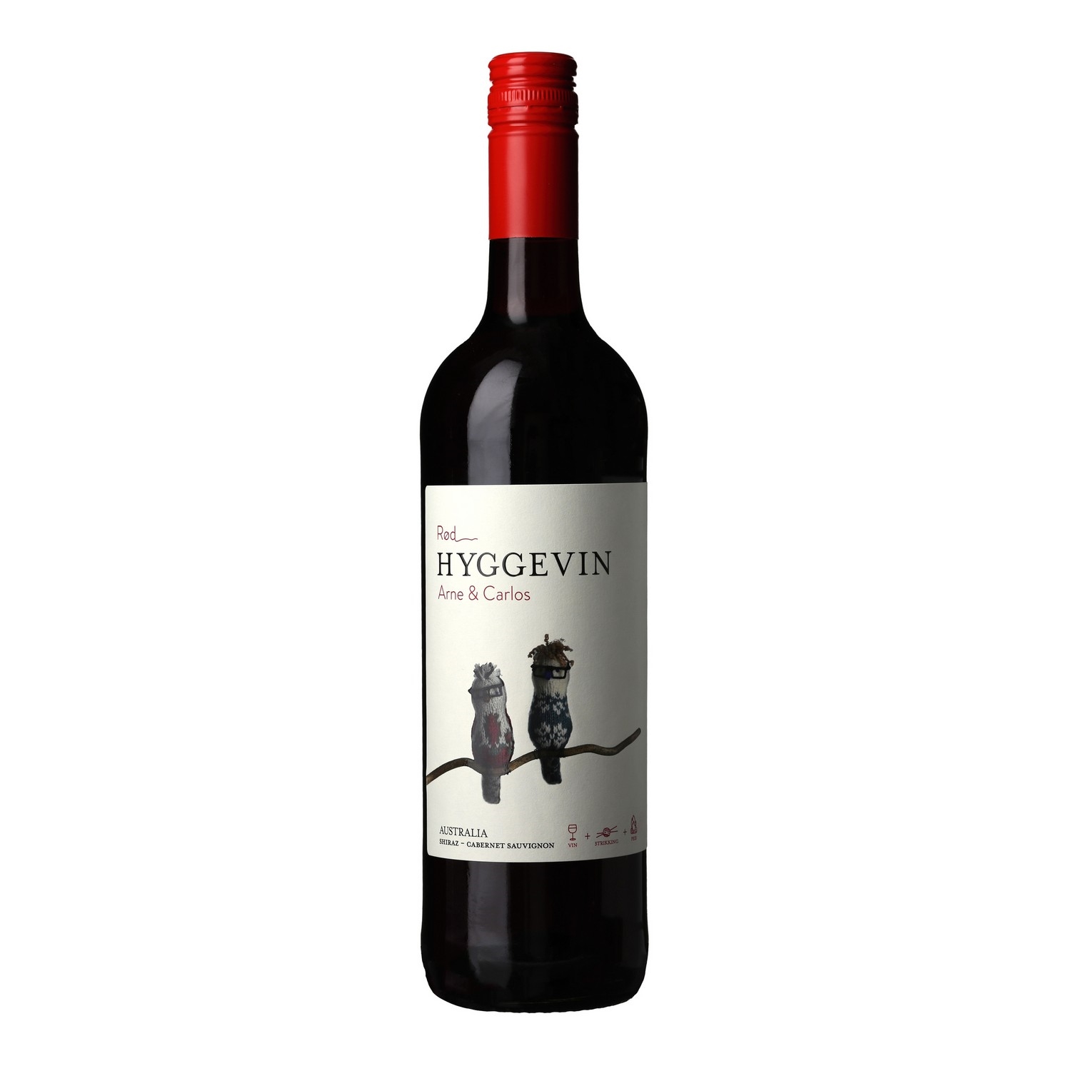 Arne og carlos rød hyggevin 12% 75cl