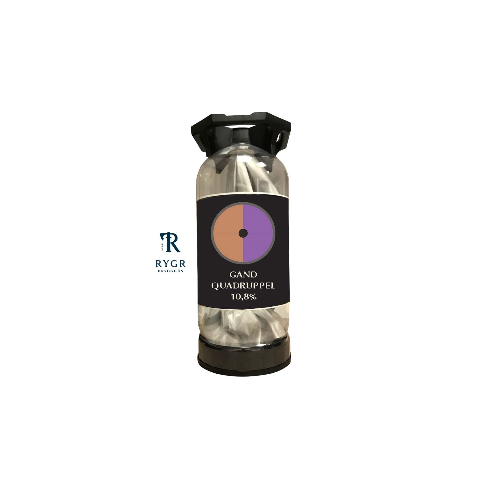Gand belgisk quadrupel keykeg 10,8% 20l