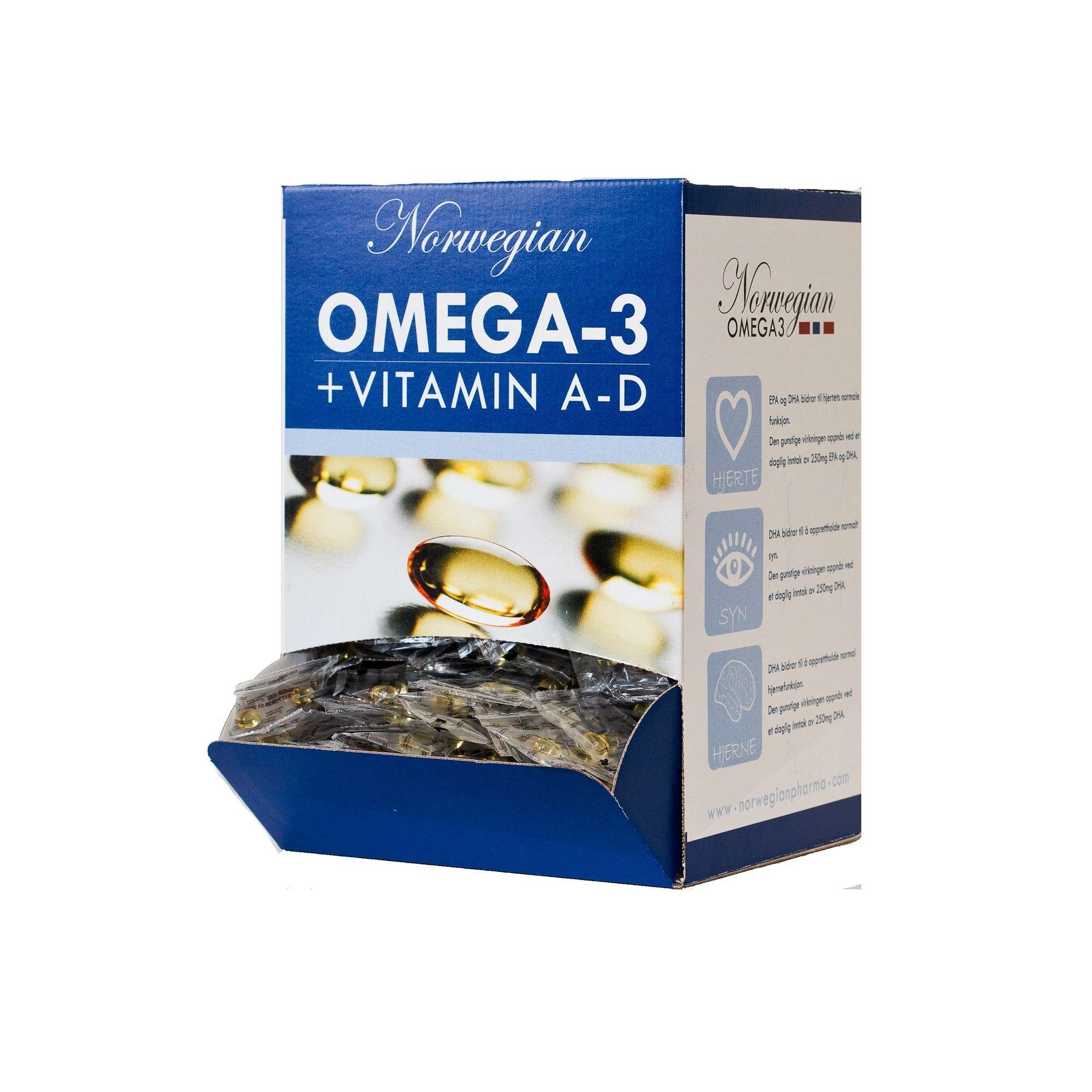 Omega 3 capsules 500pcs
