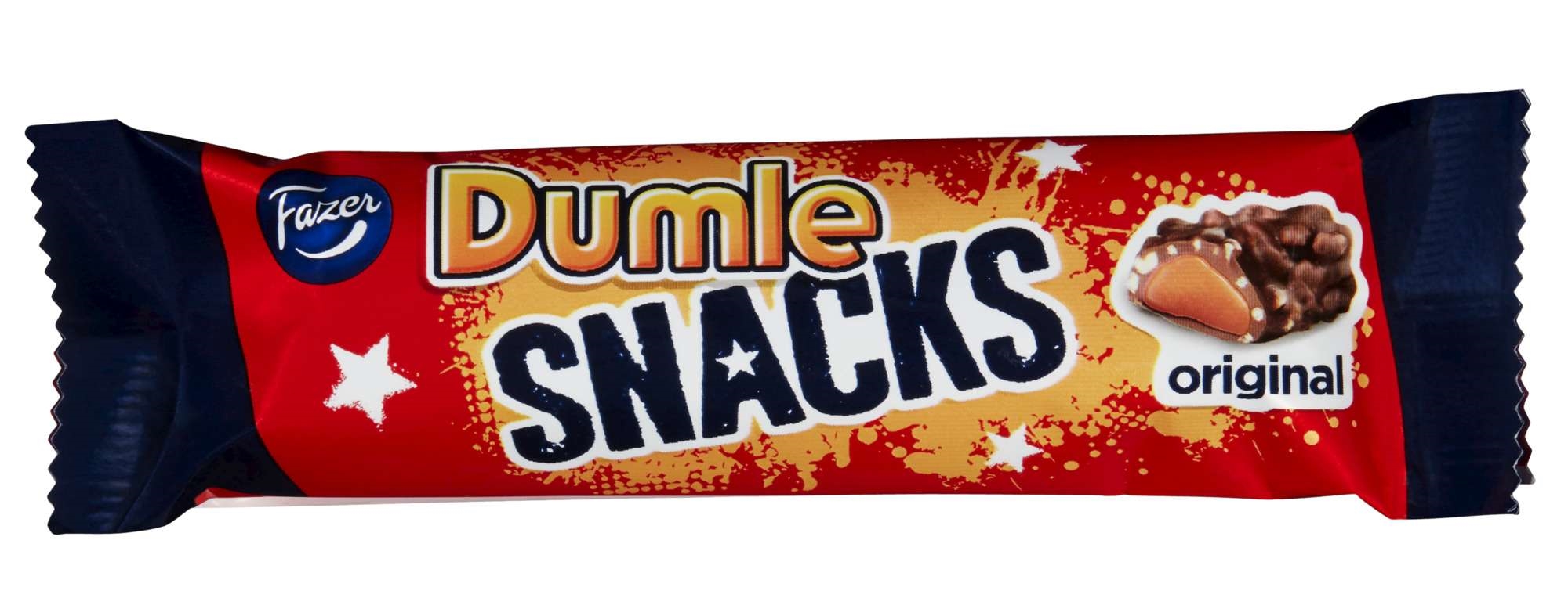Dumle snacks original chocolate bar  40g