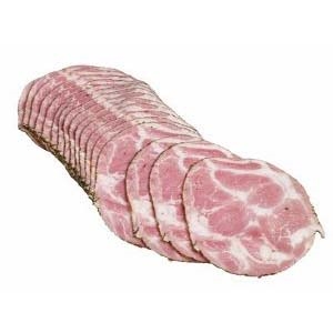 Svinenakke urtemarinert skivet  ca500g   kg