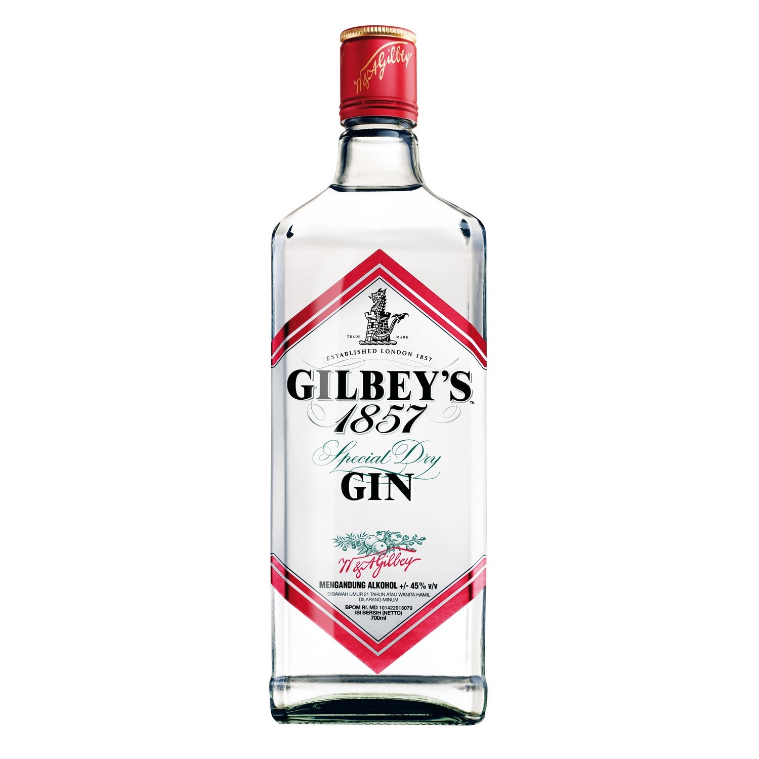 Gilbey s special dry gin  37,5%  70cl