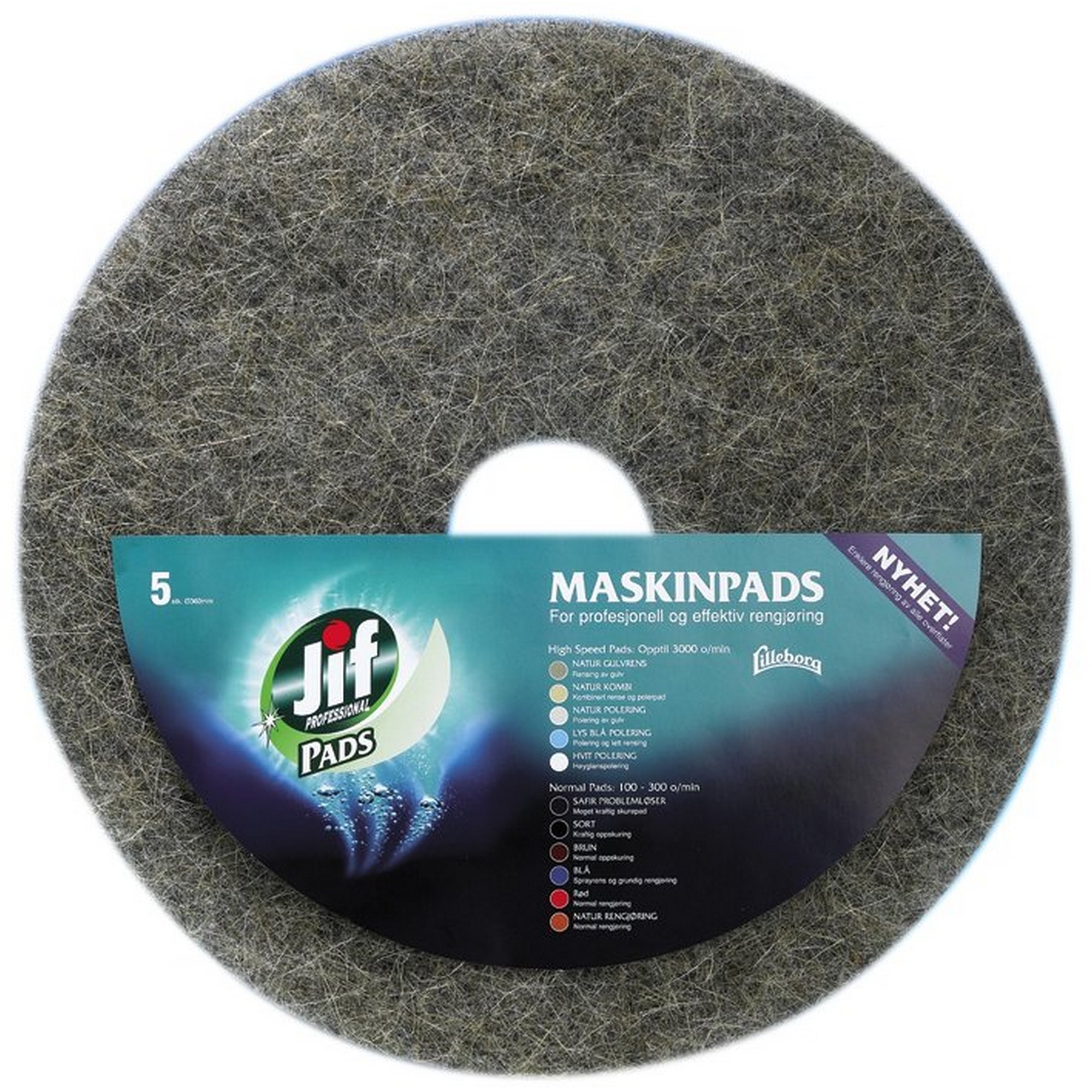 Jif kombipad natur 17 5stk