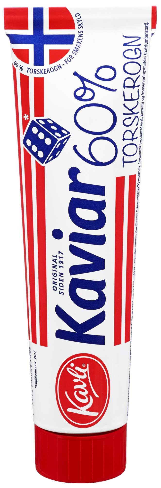 Kaviar 60% tube 190g
