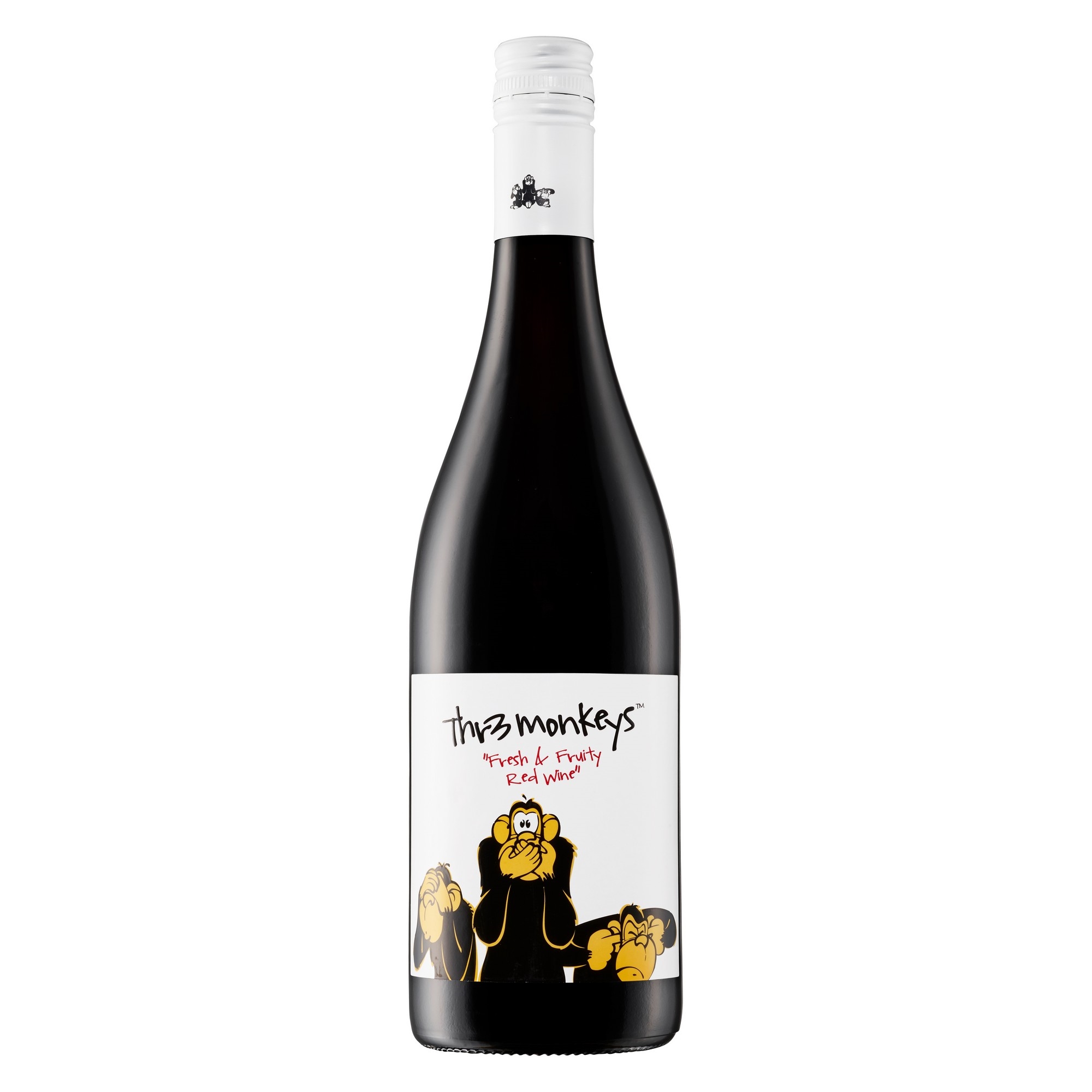 Thr3 monkeys red   13%   75cl