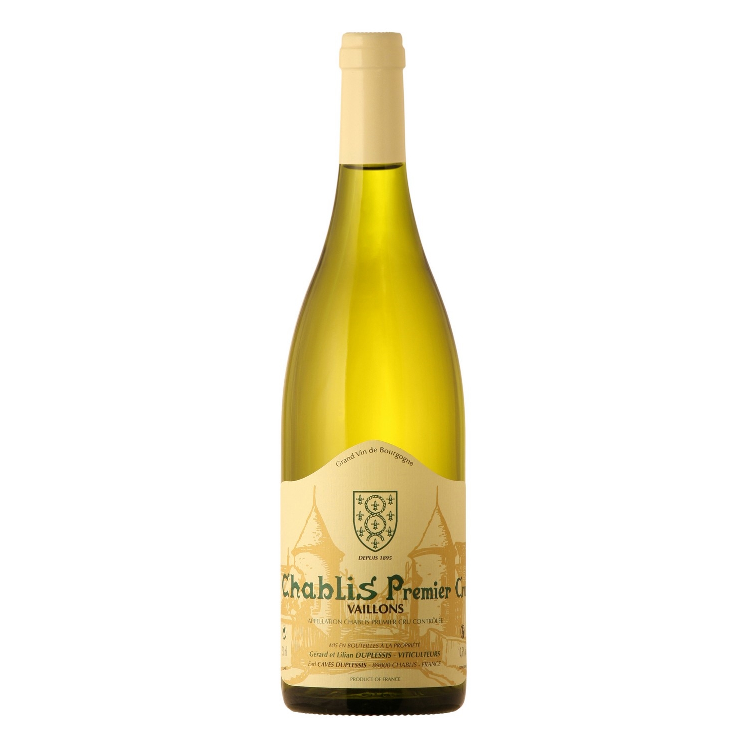 Duplessis chablis premier cru vaillon 13% 75cl
