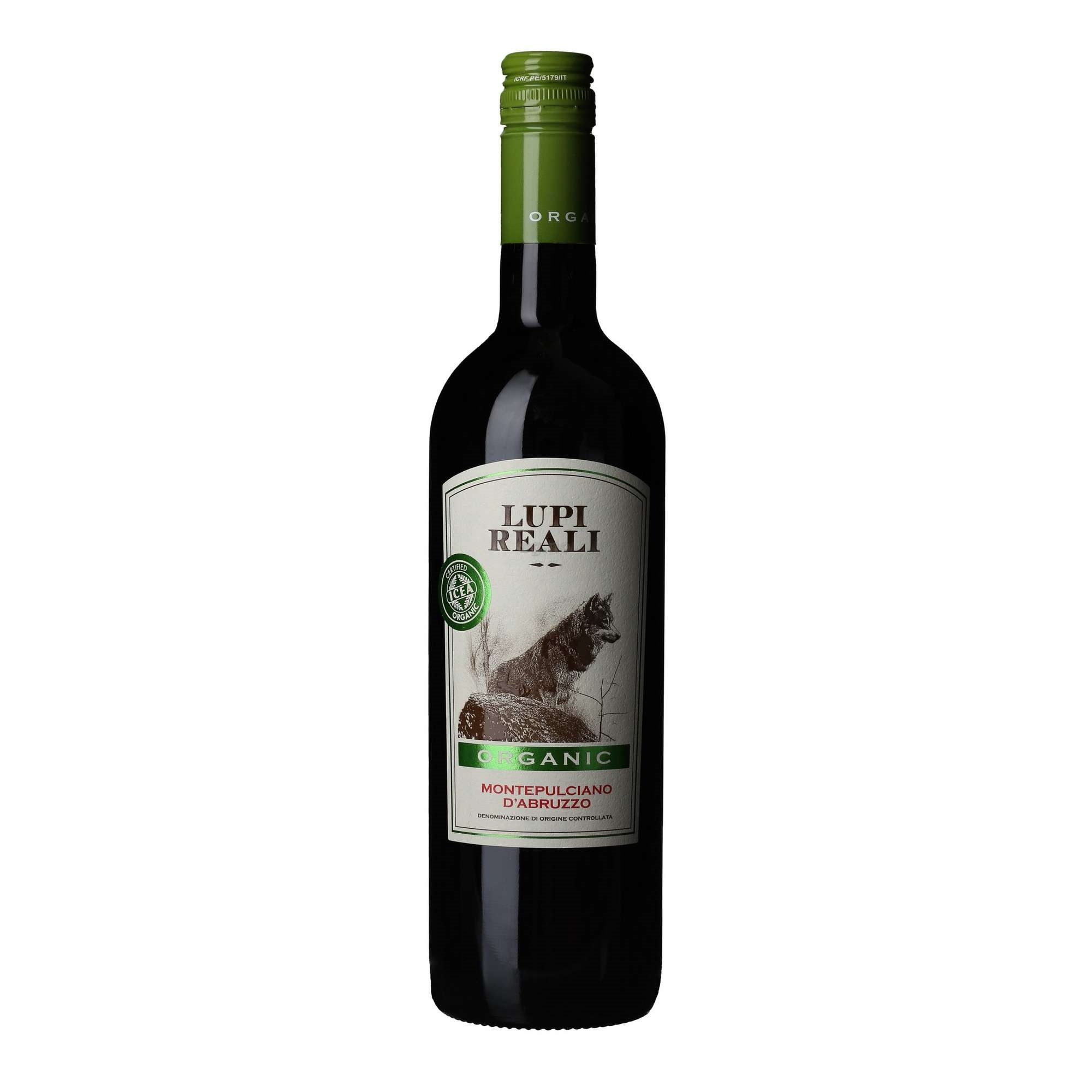 Lupi reali montepulciano d abruzzo 2021 12% 75cl