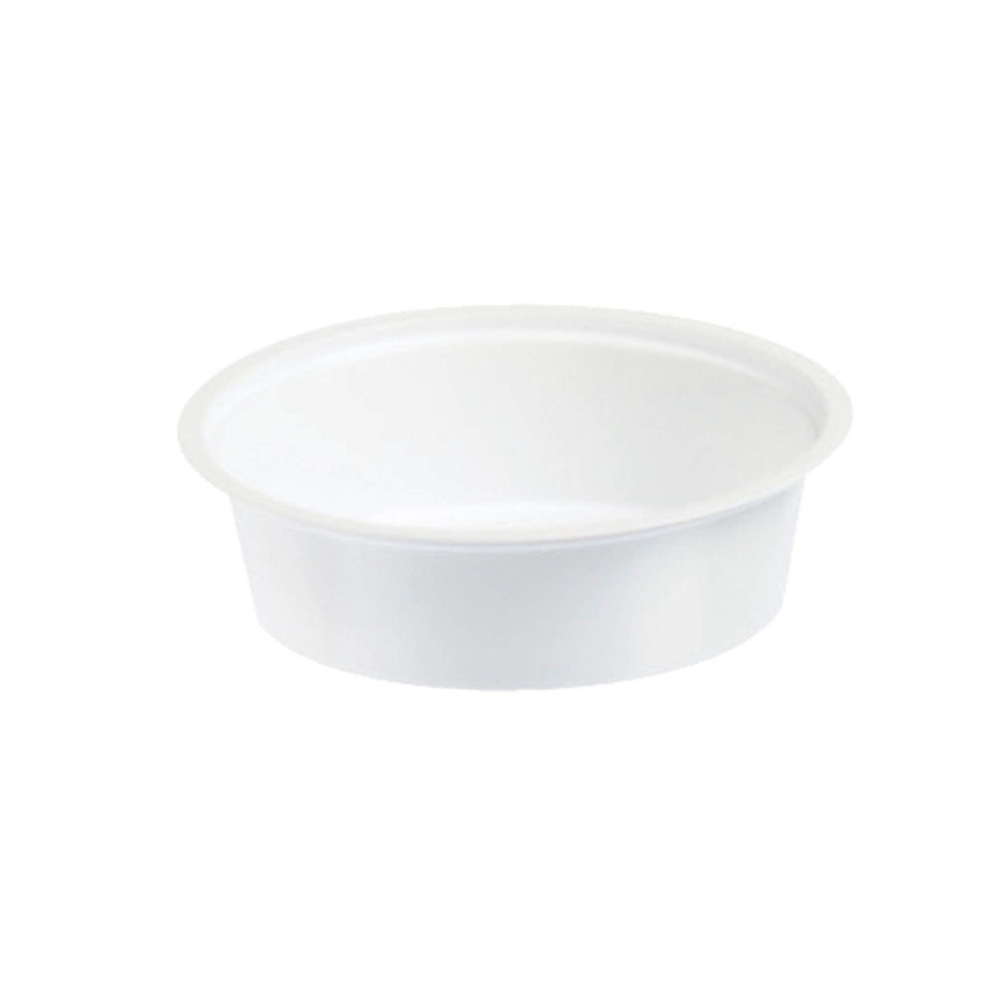 Demo.skål plast hvit 75ml 75mmø pp 110stk