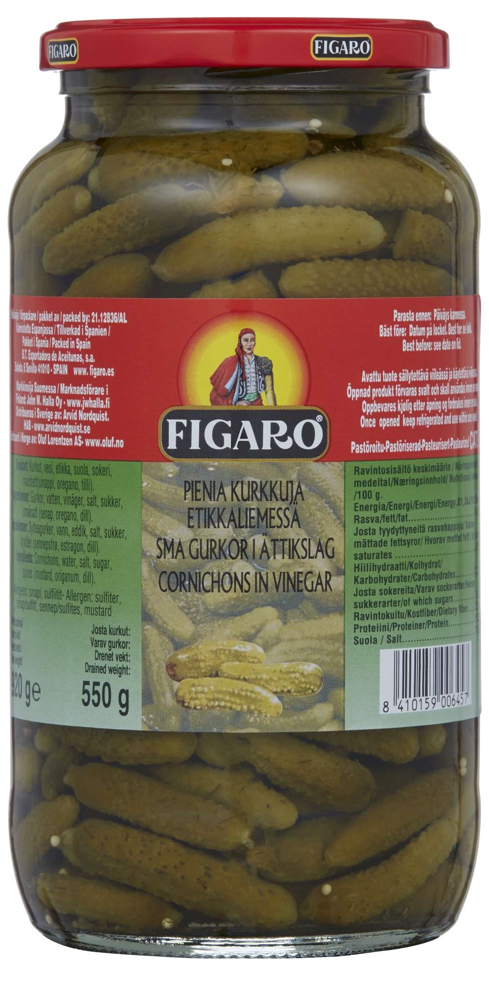 Cornichons 920g