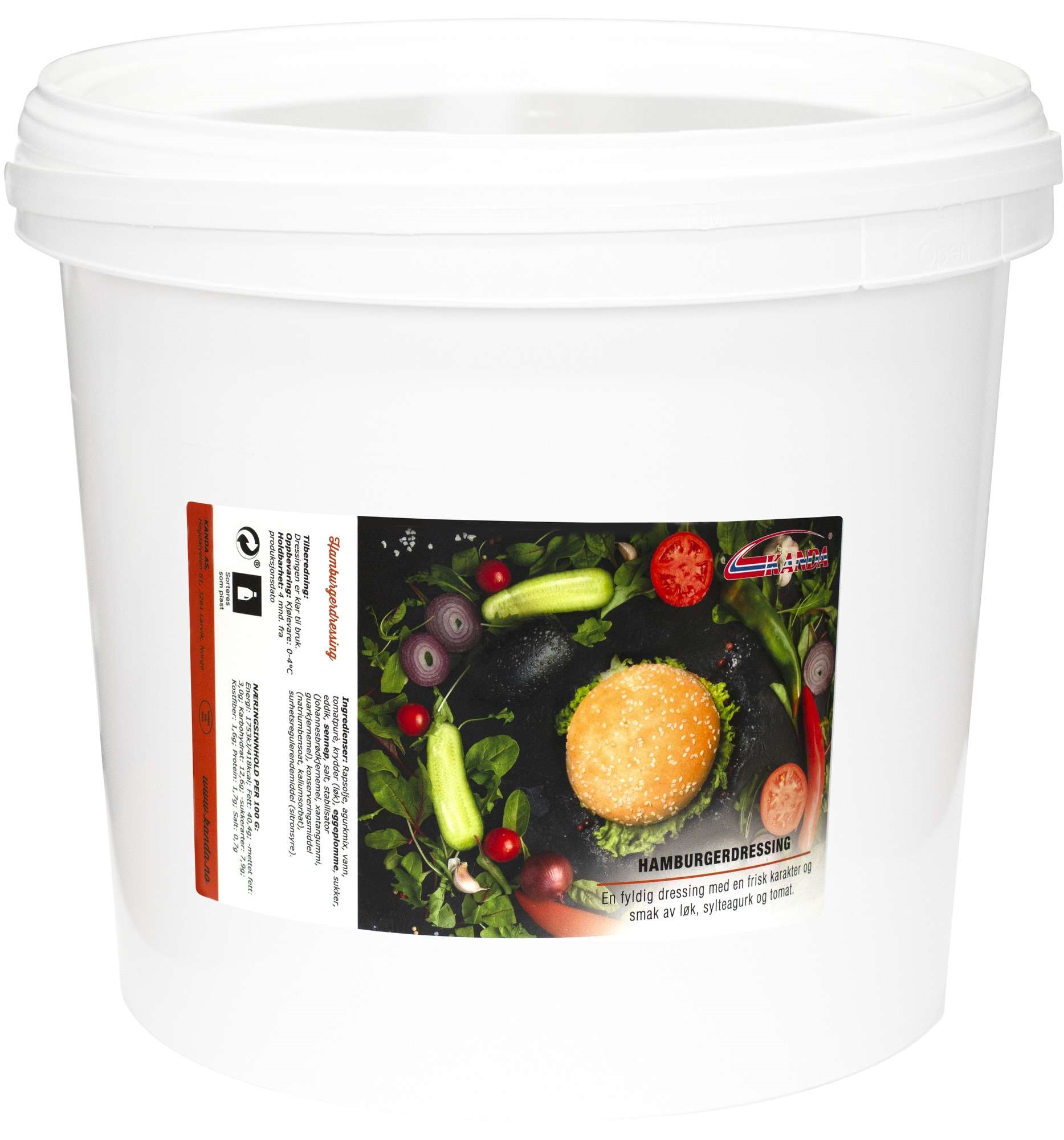 Hamburgerdressing 5kg