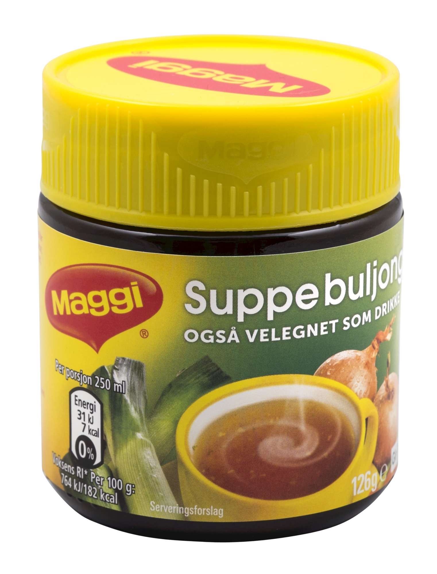 Suppebuljong, glass 7l 126g