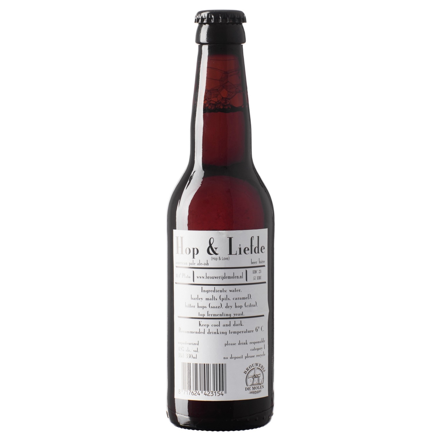 De molen hop & liefde 4,8% 24x33cl